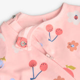 Pijama de flores para bebé 101079-9559