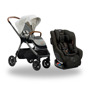 Combo Coche Joie Signature Finiti Oyster + Silla de Carro Nuna Rava Riveted