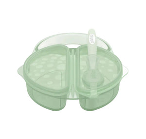 Plato y Cuchara Set Viajero Travel Fresh VerdeCl - Dr Brown's D1647/VerdeC