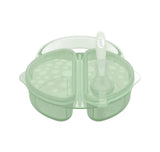 Plato y Cuchara Set Viajero Travel Fresh VerdeCl - Dr Brown's D1647/VerdeC