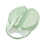 Plato y Cuchara Set Viajero Travel Fresh VerdeCl - Dr Brown's D1647/VerdeC
