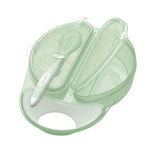 Plato y Cuchara Set Viajero Travel Fresh VerdeCl - Dr Brown's D1647/VerdeC