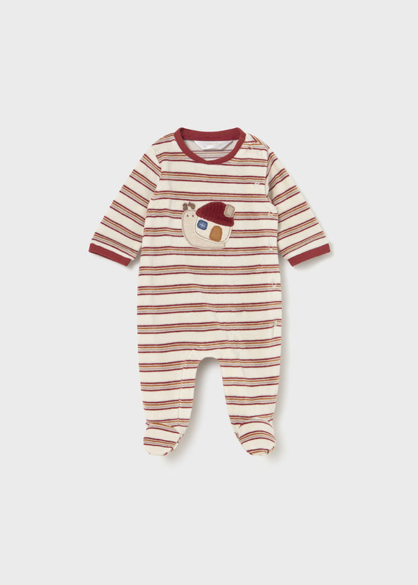 Pelele tundosado rayas 271850