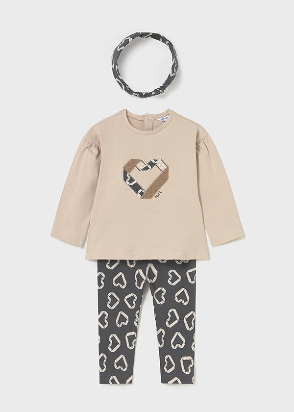 Conj. leggings con diadema 274410