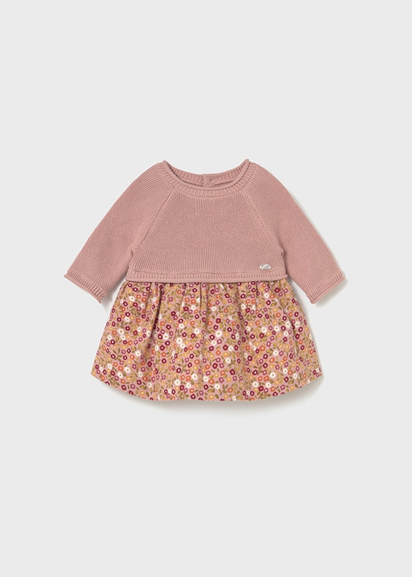 Vestido tricot y plana 282144