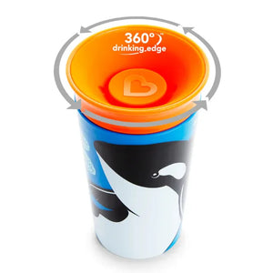 Vaso miracle cup 9 oz animal  B17422 BALLENA