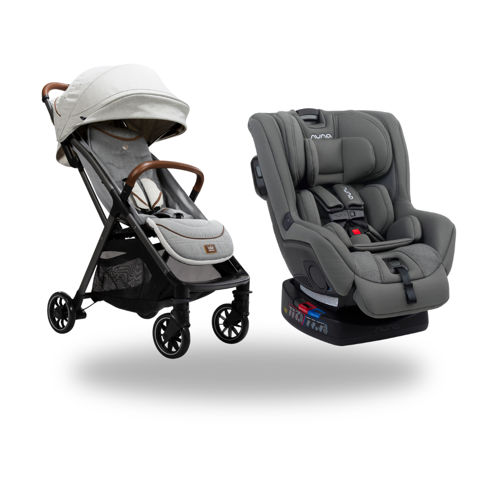 Combo Coche Joie Signature parcel Oyster + Silla Nuna Granite