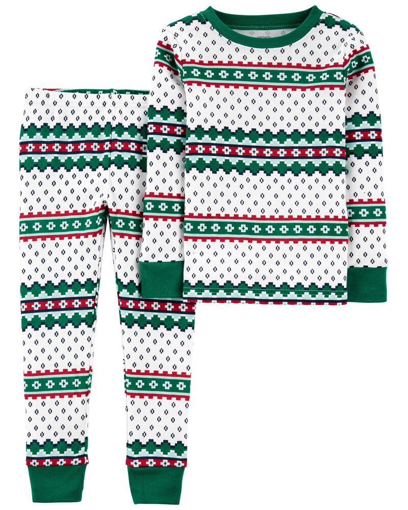 Pijama de navidad verde 2P - La Tienda de Salo