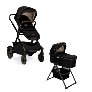 Coche para Bebé Demi Grow Riveted + Cuna Moisés