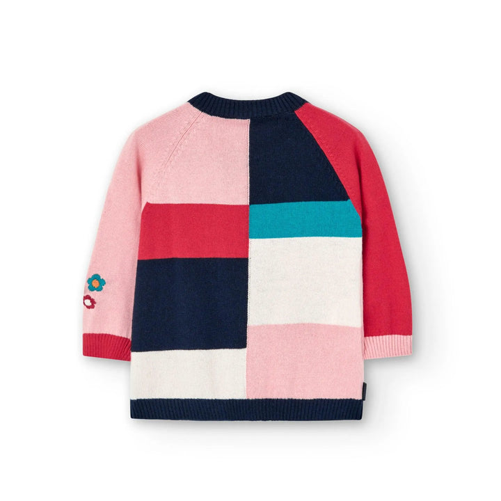 Chaqueta tricotosa de bebé niña - La Tienda de Salo