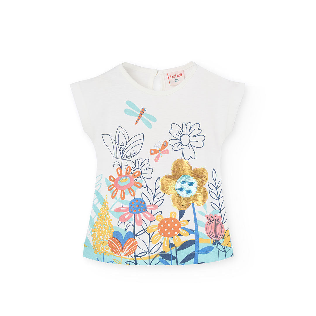 Vestido punto de bebé niña 221151-1111