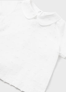 Overol tejido con camisa 162293