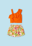 Conj. short punto crepe 326217