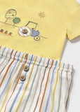 Conj. pantalon corto camiseta 120236