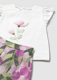 Conjunto bermuda estampada 123715