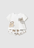 Conjunto de short para niña 125686