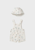 Enterizo y gorro 160136