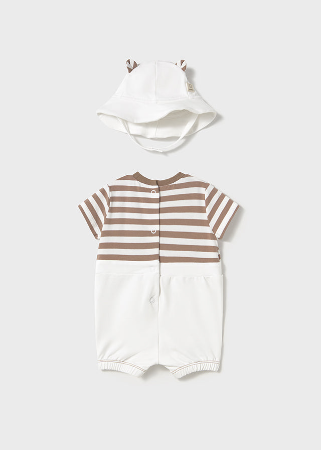 Enterizo y gorro para niño mayoral 160610