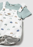 Conjunto bordado y camiseta 160859