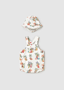 Enterizo y gorro para niño mayoral 161367