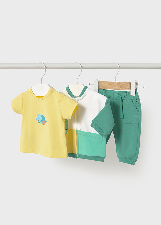 Conjunto 3 piezas para niño mayoral 180225