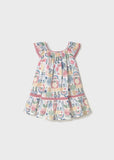 Vestido estampado para niña 191761