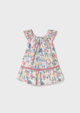 Vestido estampado para niña 191761