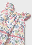Vestido estampado para niña 191761