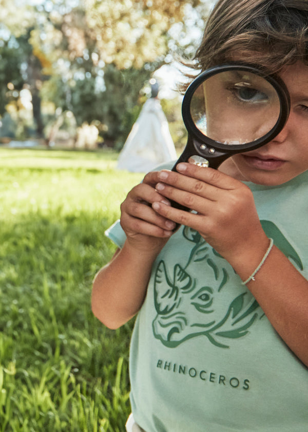 Camiseta m/c embossed "rhino" 304273