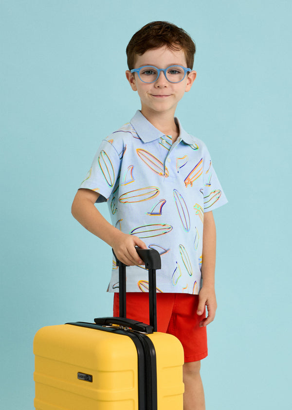 Polo m/c estampado 311015