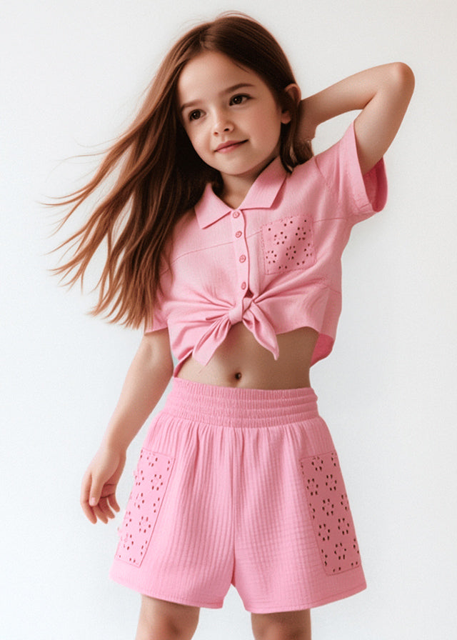 Conjunto de short para niña 321083