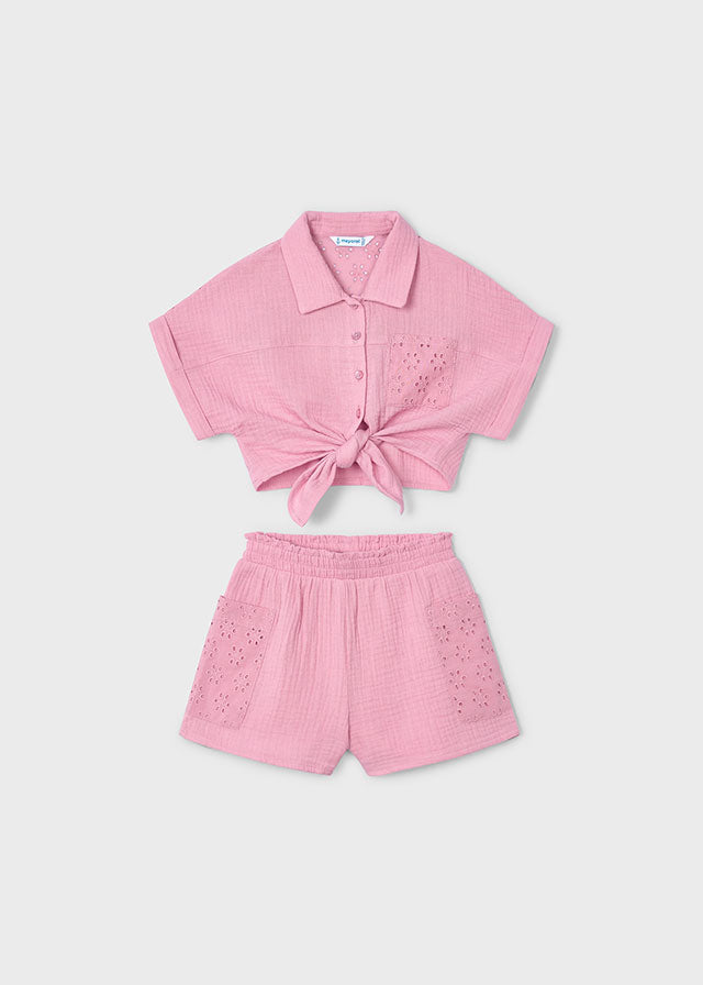 Conjunto de short para niña 321083