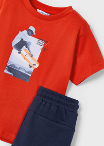 Conjunto con bermuda para niño 360712