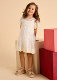 Vestido tul bordado 390937