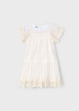 Vestido tul bordado 390937