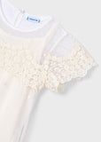 Vestido tul bordado 390937