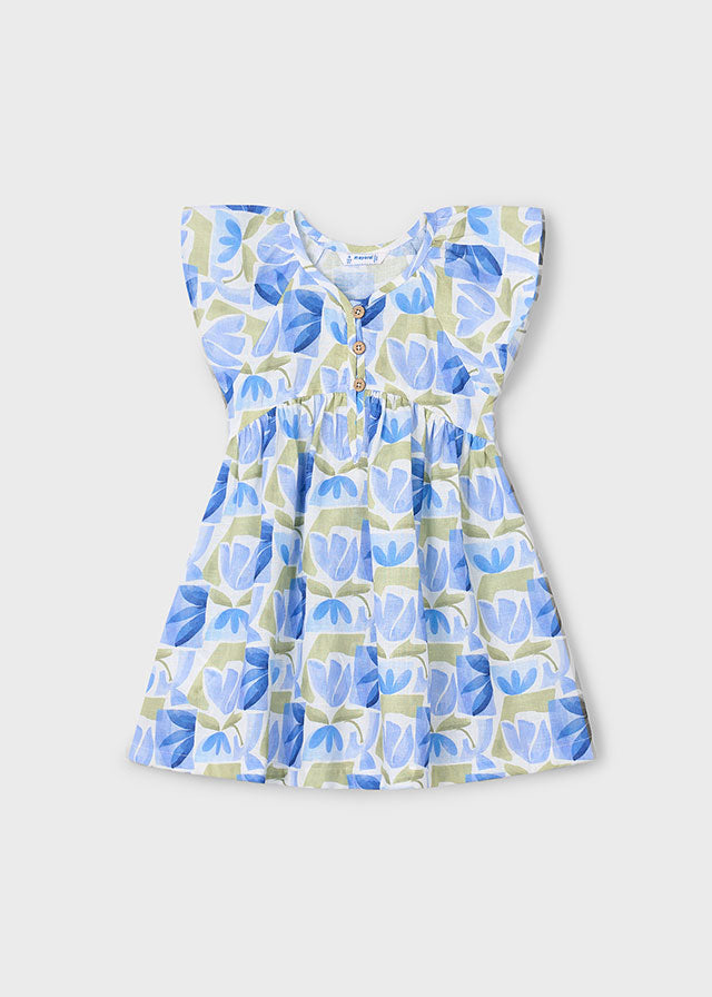 Vestido estampado de niña 392836