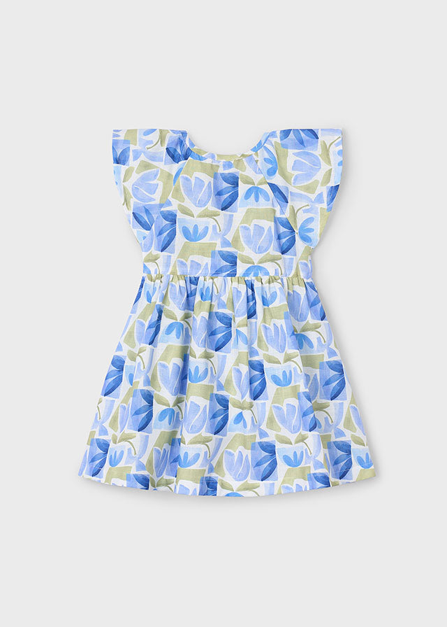 Vestido estampado de niña 392836