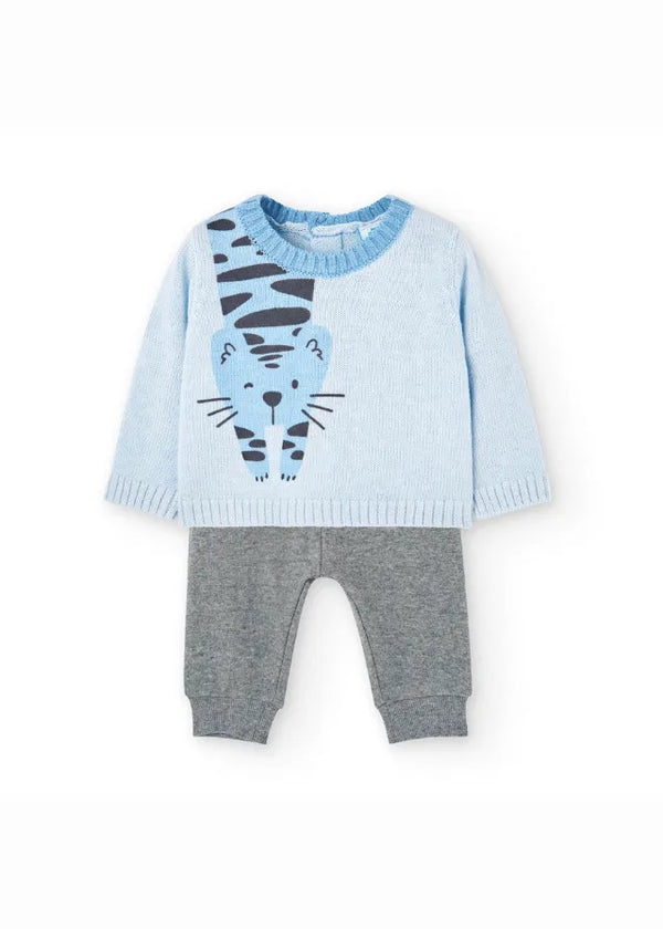 Conjunto de niño celeste - La Tienda de Salo