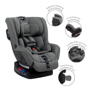 Combo Coche Nuna Mixx Next Ellis + Silla de Carro Nuna Rava Granite