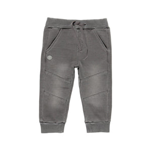 Pantalón felpa denim de bebé niño 390013G