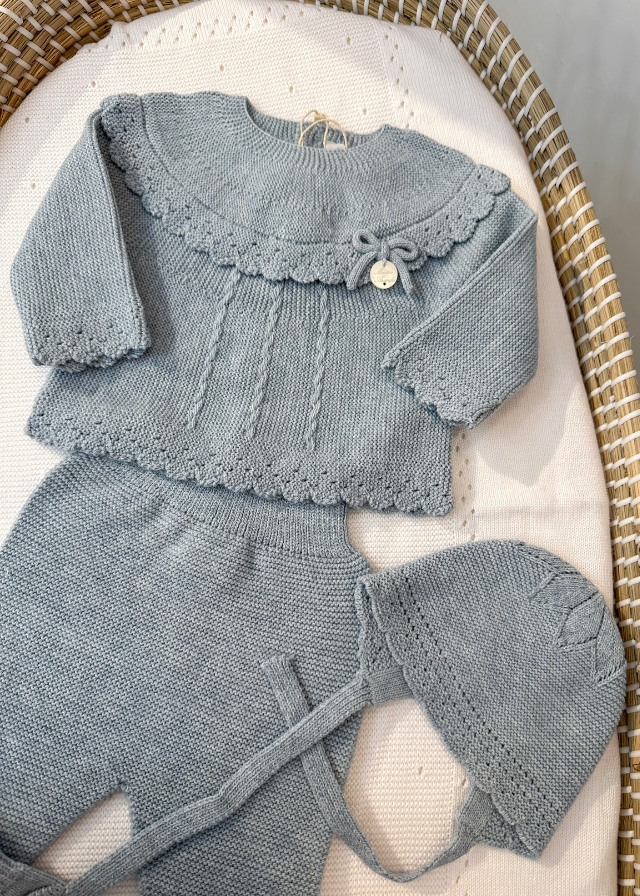 Conjunto de bienvenida para niña 004-10246 C08