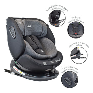 Silla Carro Bebe Priori I Hero Negro