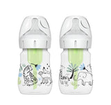 Set 2 Teteros Dr. Brown's Option+ BA 5oz decorado Jungla D32587
