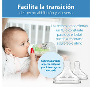 Set 2 Teteros Dr. Brown's Option+ BA 5oz decorado Bosque D32739