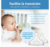 Set 2 Teteros Dr. Brown's Option+ BA 5oz decorado Bosque D32739