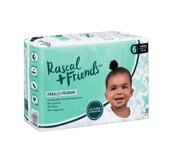 Pañales Rascal + Friends Etapa 6 (16 kg +)