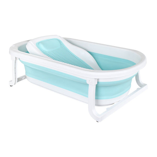 Bañera Bebe Plegable Portatil Wanda Happy Baby Azul