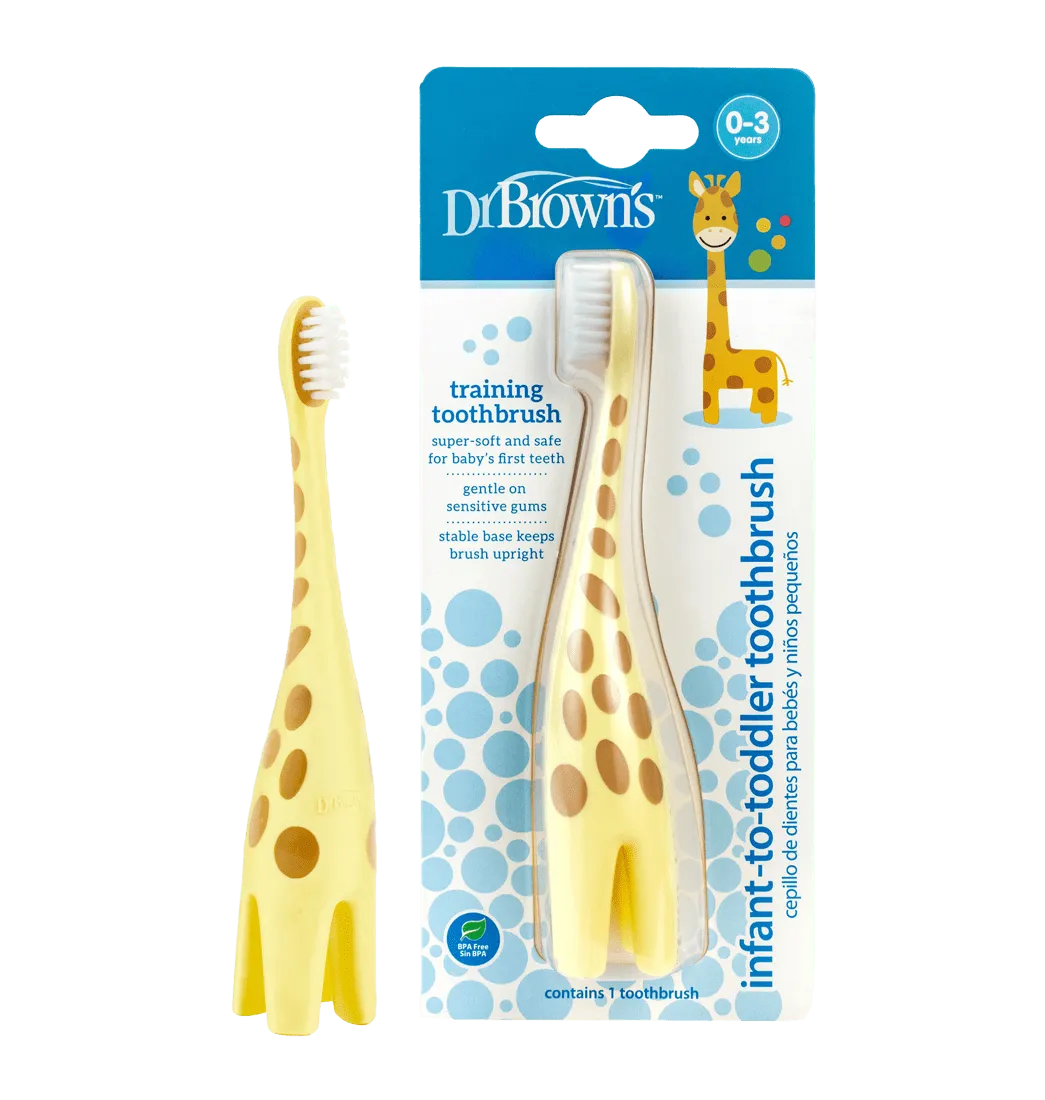 cepillo para bebe y alimentacción complementaria