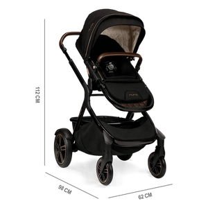 Coche para Bebé Demi Grow Riveted + Cuna Moisés
